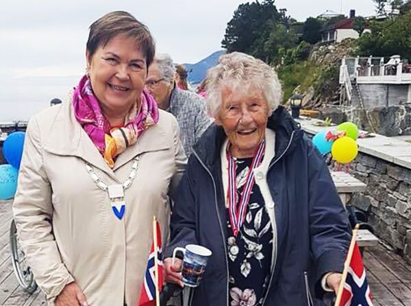 100 – åring vann årets rullatorløp