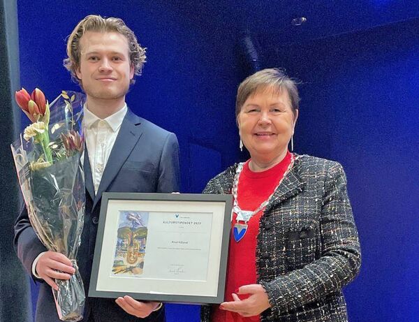 Knut Håland fekk kulturstipendet