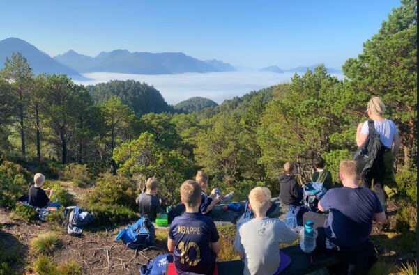 Ein fin dag på fjellet