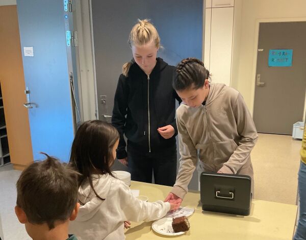 Kiosk på Solevåg skule