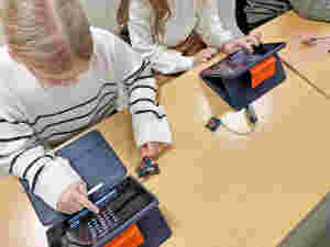Utforska microbit på Rørstadmarka