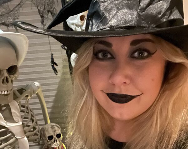 Ein mørk og regnfull halloween-aftan