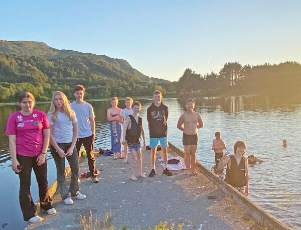Sommaravslutning for skyttarane