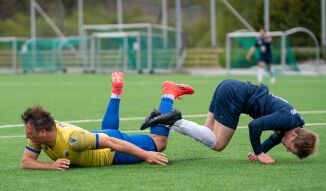 På trynet mot Vigra