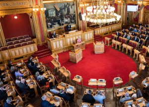 Helseplattforma vart drøfta i Stortinget