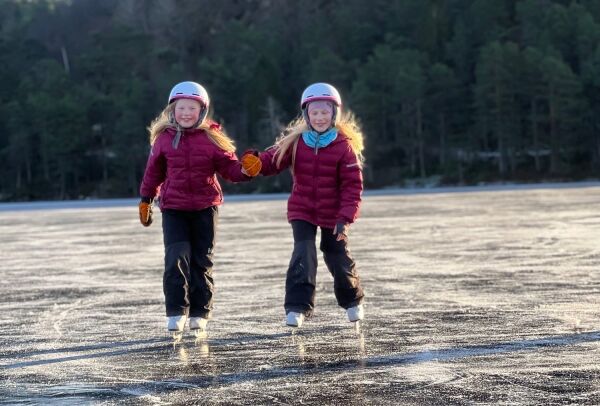 På glattisen