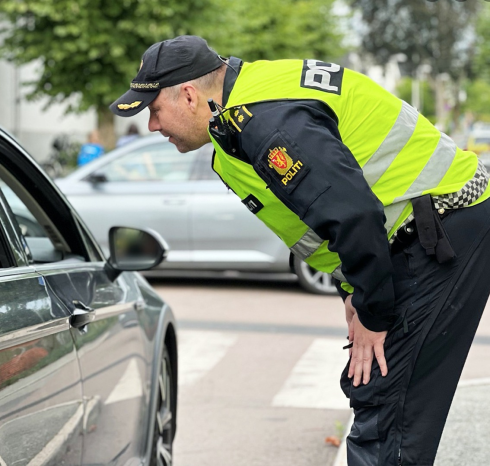 Mistanke om bilpromille på Eidsnes