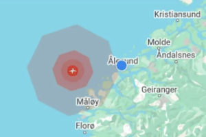 Jordskjelv på Sunnmøre