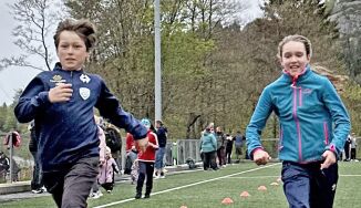 Friske spurtar på Sundsmyra