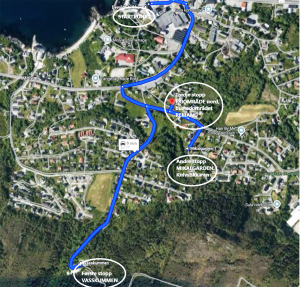 Storbesøk i morgon i gondolsaka