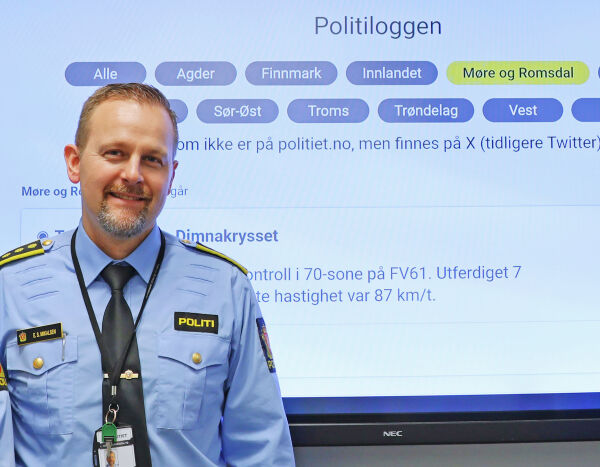 Politiet har mottatt pris for Politiloggen