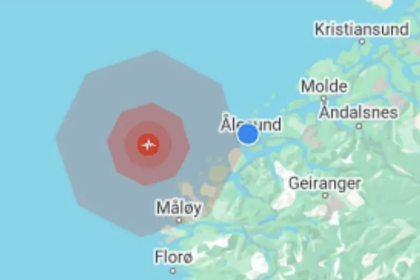 Jordskjelv på Sunnmøre