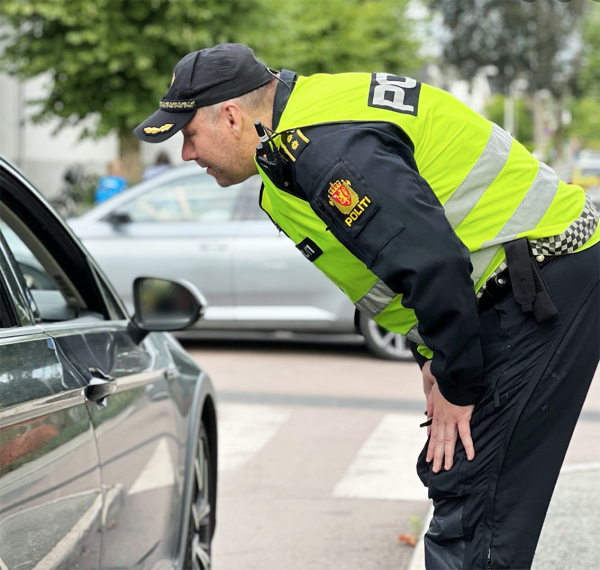 Politiet er på vakt