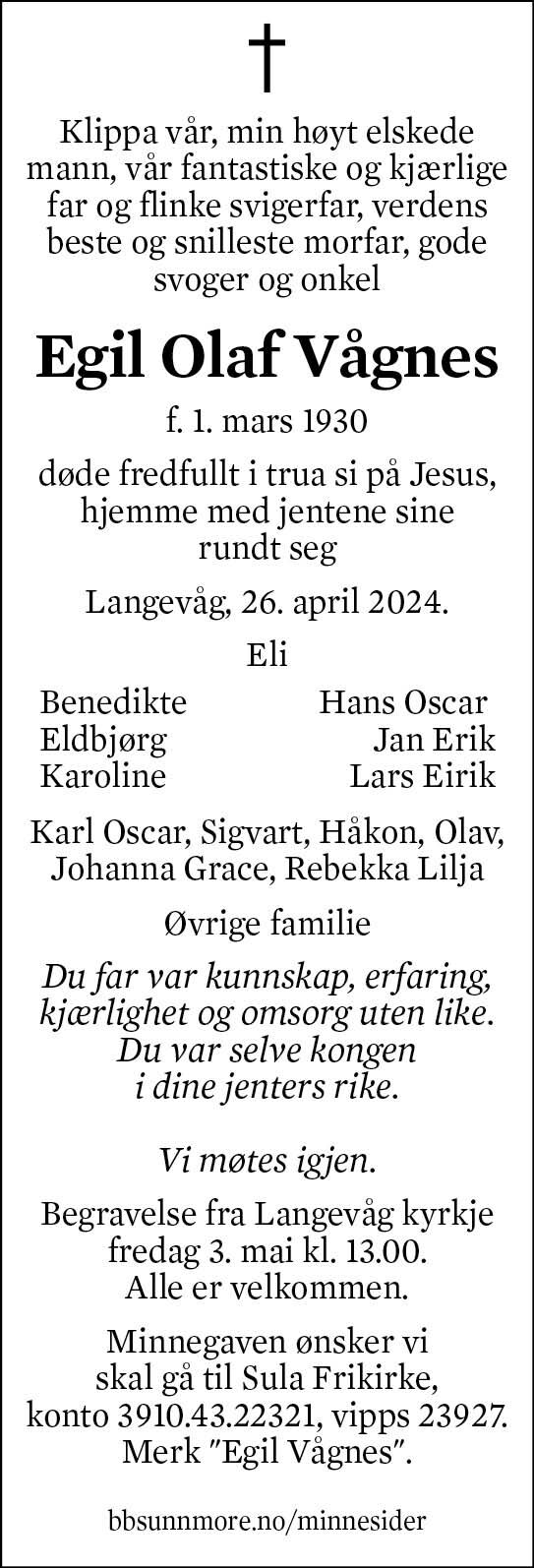 Egil Olaf Vågnes