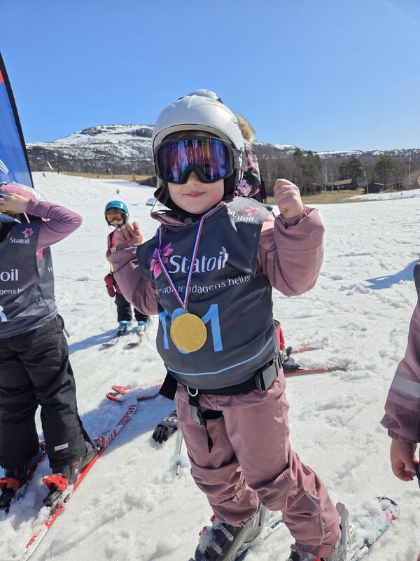 Amelia 5 år