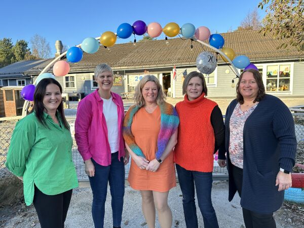 Bursdagsfest i barnehagen