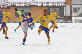 Langevåg vann "snøballkampen"