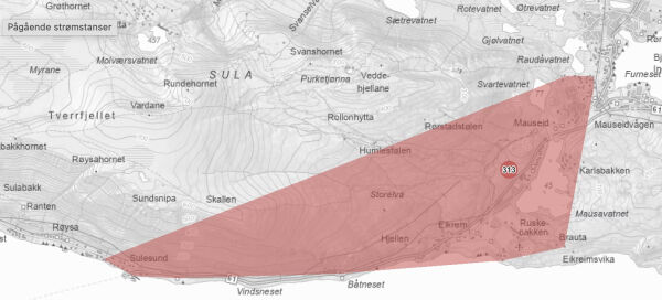 Straumbrot på Søre Sula