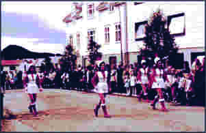Musikkstemne i Langevåg sentrum 1972