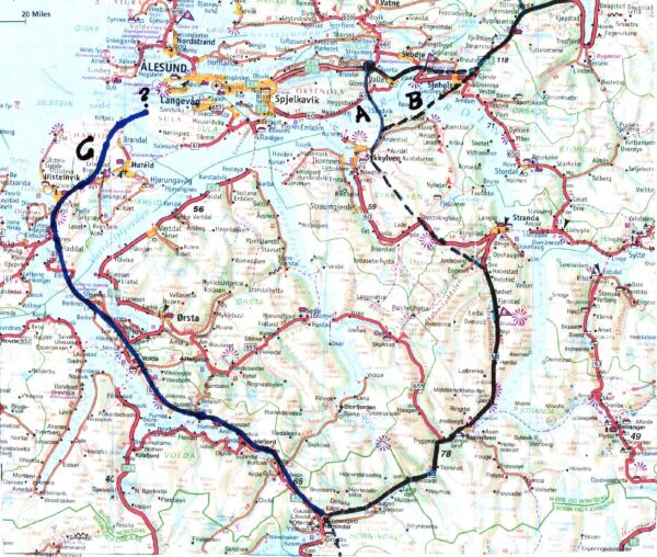 Ny E39 via «Telehiv-vegen»?