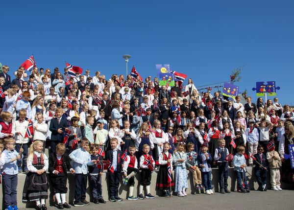 Tusen takk for ei fantastisk flott 17. mai-feiring, Rørstadmarka skule