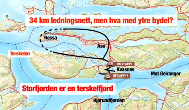 «Kvasnes» og bakvendt utslipp
