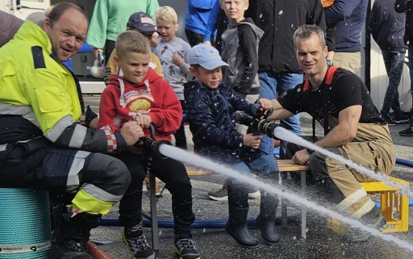 Strålande oppmøte på Open Brannstasjon