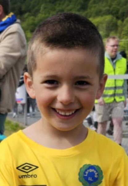 Mateo 6 år!
