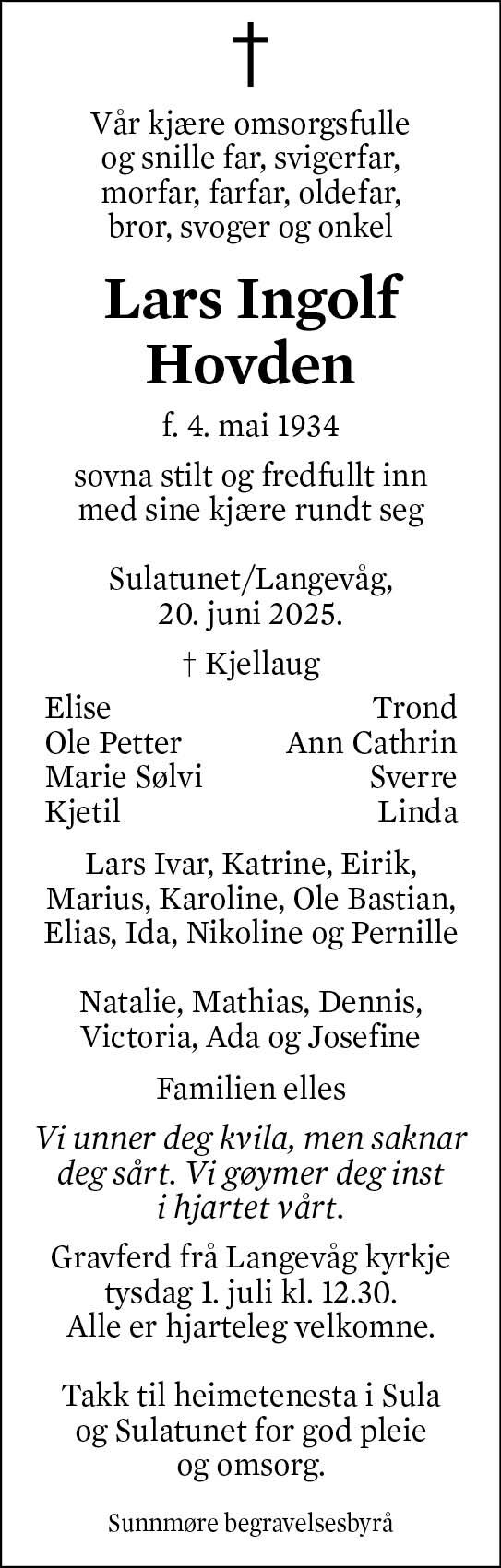 Lars Ingolf Hovden